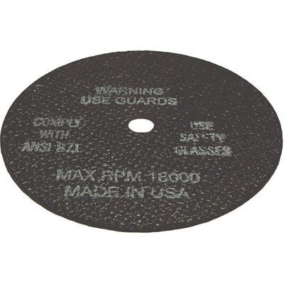 Tire Mechanic's Resource Cut Off Wheel  4" x 3/32" x 3/8", USA Made