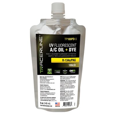 Tracer Products LUBE,DYED,A/C,PAG,100CST,1X5OZ