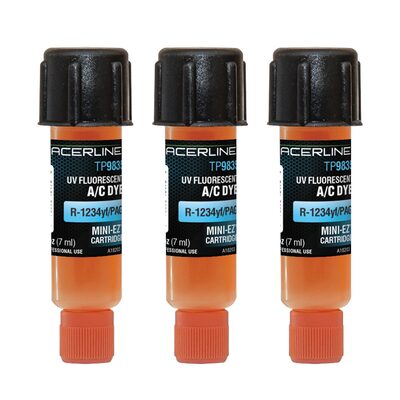 Tracer Products 0.25 oz OEM-Grade R-1234yf/PAG Mini-EZ 3 Pack