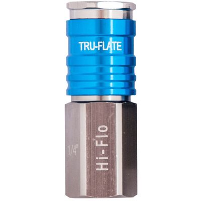 Plews Edelmann 1/4" Hi-Flow Coupler