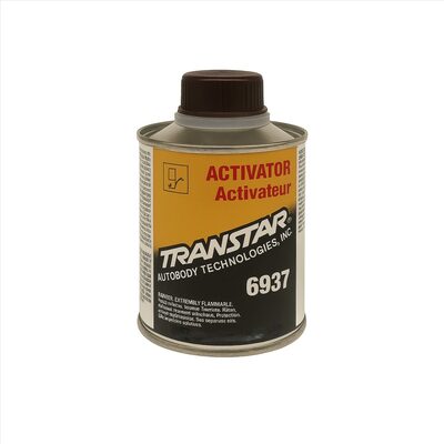 Transtar Autobody Products 6937 - 2K EZ Sand Acrylic Urethane Primer - 1/2 pt Can - Clear - 4:1:1 Mixing - 511 sq-ft/ Gallon Coverage