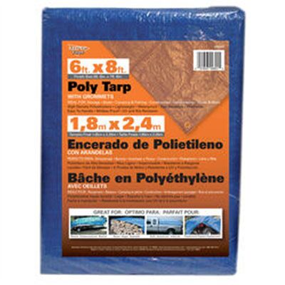 United Marketing Inc. Tarp 6' x 8' Poly Shrink Wrap