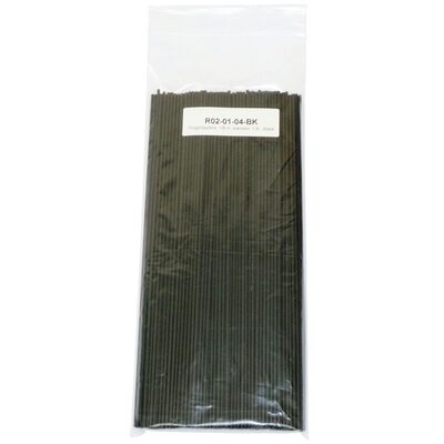 Urethane Supply Co. Polyvance R02-01-04-BK Welding Rod, 1/8 in Dia x 12 in L, Round, Polypropylene, Black