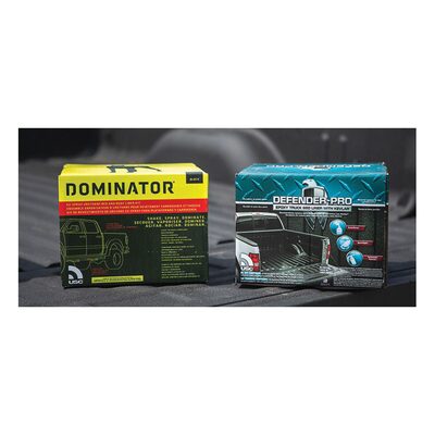 US Chemical DOMINATOR 2000-2 Urethane Truck Bed Liner Kit, Black, 1:1 Mixing, 135 sq-ft at 5 mil Coverage