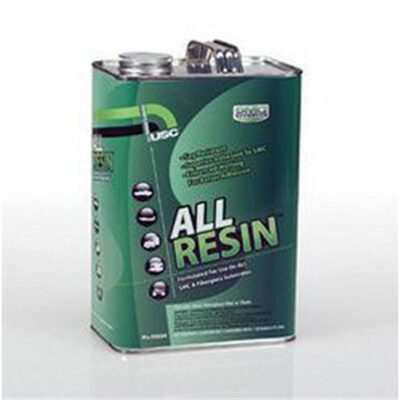 US Chemical 58215 All Resin, 1 qt Can, Amber, Liquid
