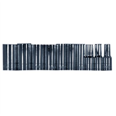 V-8 Tools SOC SET 1/4 10PC MM SEMI-LG