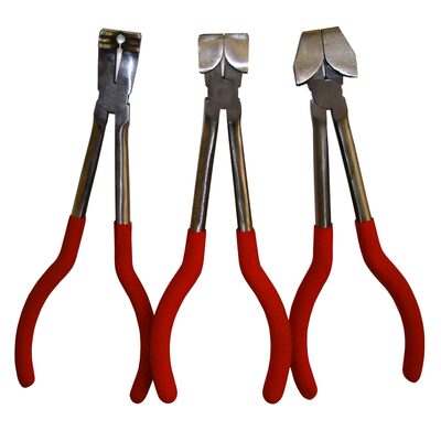 V-8 Tools 3pc Tubing bender/plier set in canvas pouch