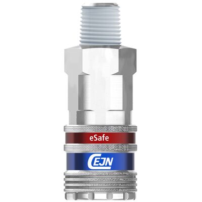 Vacula Coupling 1/4" Male NPT - eSafe