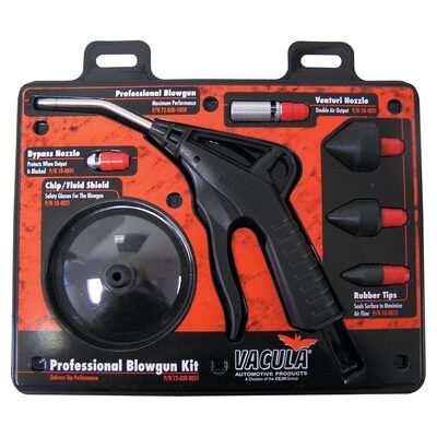 Vacula 7 PC PROFESSIONAL BLOW GUN KIT