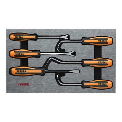 Vessel Tools 970 Megadora Body Shop 6pcs set in EVA FOAM