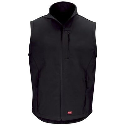 Workwear Outfitters Soft Shell Vest -Black-Medium
