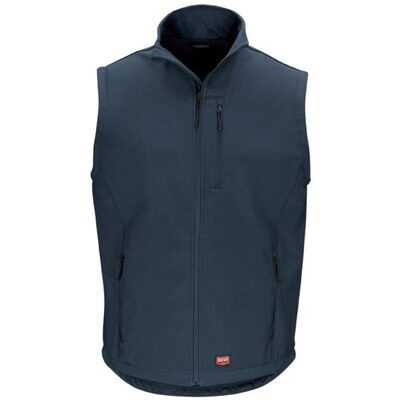 Workwear Outfitters Soft Shell Vest -Navy-Medium