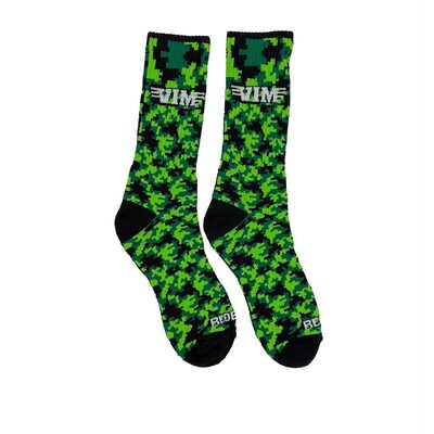 VIM TOOLS  Green CAMO BAMBOO SOCK