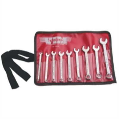 VIM Tools 9 Piece Midget 6 Point Box Combination Wrench Set