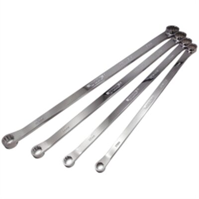 VIM Tools Drain Plug Wrench Set, Extra Long 8 mm Thru 19 mm