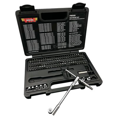 VIM Tools 89 Piece Master Bit Set with 1/4 Inch Flex Ratchet (Includes RFB400K)