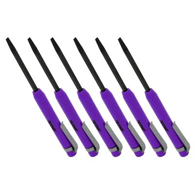 VIM Tools MINI PRYBAR STRAIGHHT - PURPLE - 6 PACK