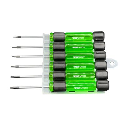 VIM Tools 6 Piece Miniature TORX Screwdriver Set