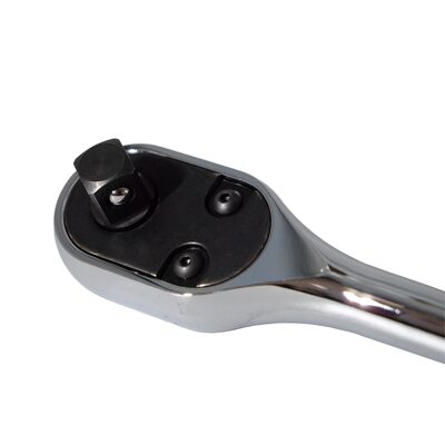 VIM Tools 1/2 Inch Drive 10 Inch OAL 90T Ratchet - Chrome