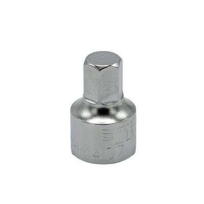 VIM Tools 7 mm Hex One Piece Drive Bit, 1/4 Inch Square Drive