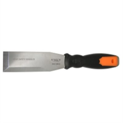 VIM Tools Stainless Striking Scraper, 1.50 Inch Wide Dual Bevel