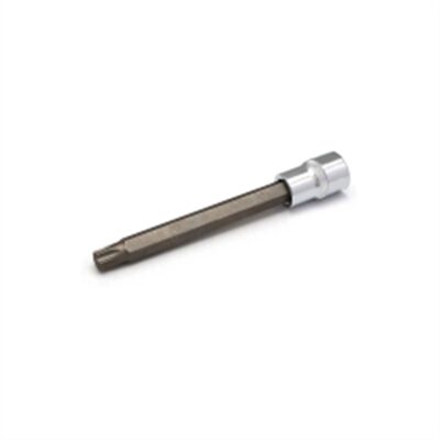 VIM Tools T45 TORX Driver 4.5 Inch OAL, 3/8 Inch Square Drive Holder