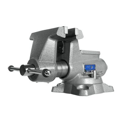 Wilton 845M - Mechanics Pro 4-1/2" Jaw Width, Round Channel Vise with Swivel Base