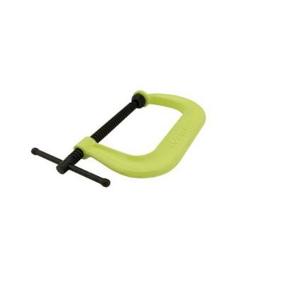 Wilton 408SF - 400 Series Hi-Vis Safety C-Clamp, 0 - 8-1/4&rdquo; Opening, 4-15/16&rdquo; Throat Depth
