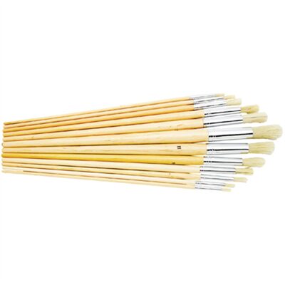 Wilmar Corp. / Performance Tool 12 Piece Long Handle Artist Brush Set