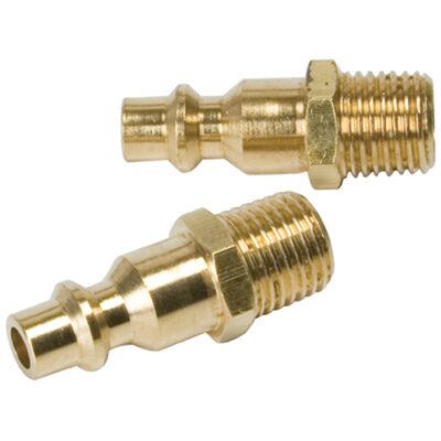 Wilmar Corp. / Performance Tool 1/4" NPT Brass Plug (M) M-Type
