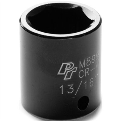 Wilmar Corp. / Performance Tool 3/8" Drive 13/16" 6pt Impact Socket