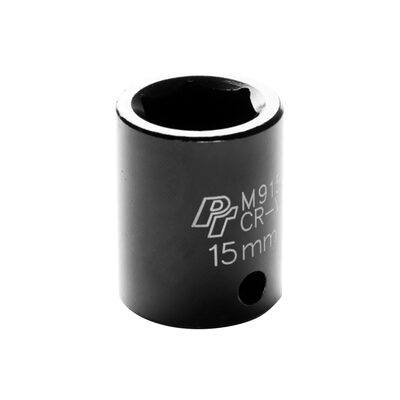 Wilmar Corp. / Performance Tool 3/8" Drive 15mm 6pt Impact Socket