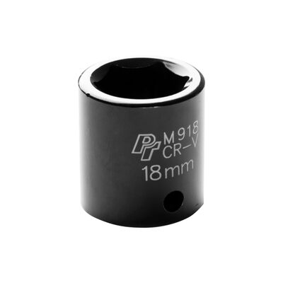 Wilmar Corp. / Performance Tool 3/8" Drive 18mm 6pt Impact Socket