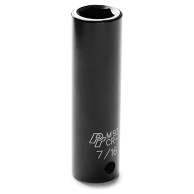 Wilmar Corp. / Performance Tool 3/8" Drive 7/16" 6pt Deep Impact Socket