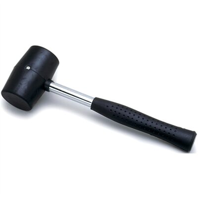 Wilmar Corp. / Performance Tool 16 oz. Rubber Mallet Steel Handle