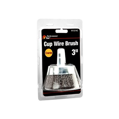 Wilmar Corp. / Performance Tool 3" Cup Wire Brush - Coarse