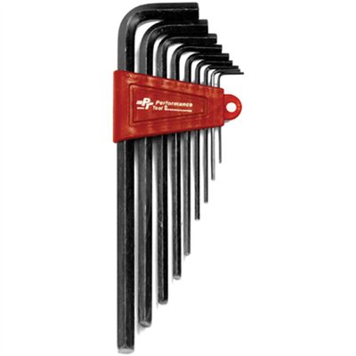 Wilmar Corp. / Performance Tool 9 Piece Metric Long Hex Key Wrench Set