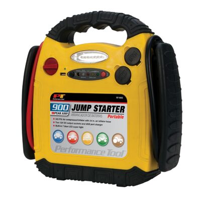 Wilmar Corp. / Performance Tool 900 Amp Jump Starter with Inflator