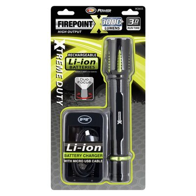 Wilmar Corp. / Performance Tool 3000+LM Firepoint X Li-ion Flashlight
