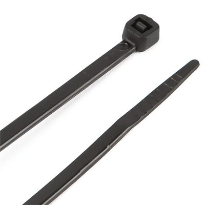 Wilmar Corp. / Performance Tool 100 Piece 5.5" Black Cable Ties UV/18 lb.