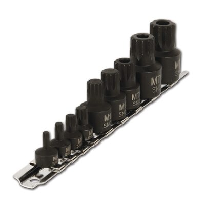 Wilmar Corp. / Performance Tool 9 Piece Impact Triple Square Bit Sockets