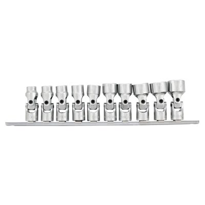 Wilmar Corp. / Performance Tool 10 Piece 3/8" Drive Metric Flex Socket Set