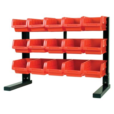 Wilmar Corp. / Performance Tool 15 Bin Table Top Storage Rack