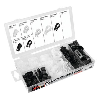 Wilmar Corp. / Performance Tool 120 Piece Nylon Cable Clamp Assortment