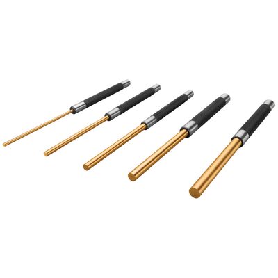 Wilmar Corp. / Performance Tool 5 Piece 8" Long Brass Pin Punch Set