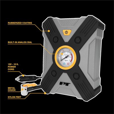 Wilmar Corp. / Performance Tool 12V Rapid Tire Inflator w/LED Light
