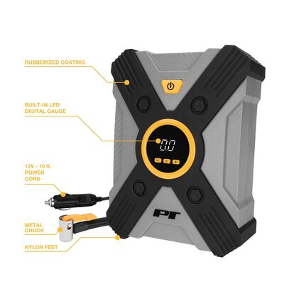 Wilmar Corp. / Performance Tool 12V Digital Tire Inflator w/Auto-Stop