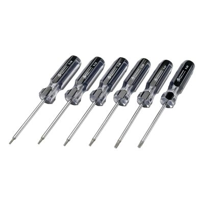 Wilmar Corp. / Performance Tool 6 Piece Star Screwdriver Set w/Rack