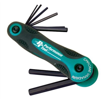 Wilmar Corp. / Performance Tool 8 Piece Metric Folding Hex Key Set