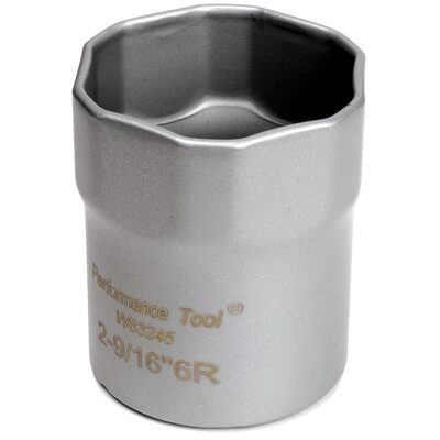 Wilmar Corp. / Performance Tool 1/2 Drive Lock Nut Socket 2-9/16"